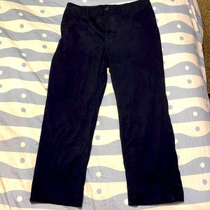 LOFT Navy Blue Chino Style Pants